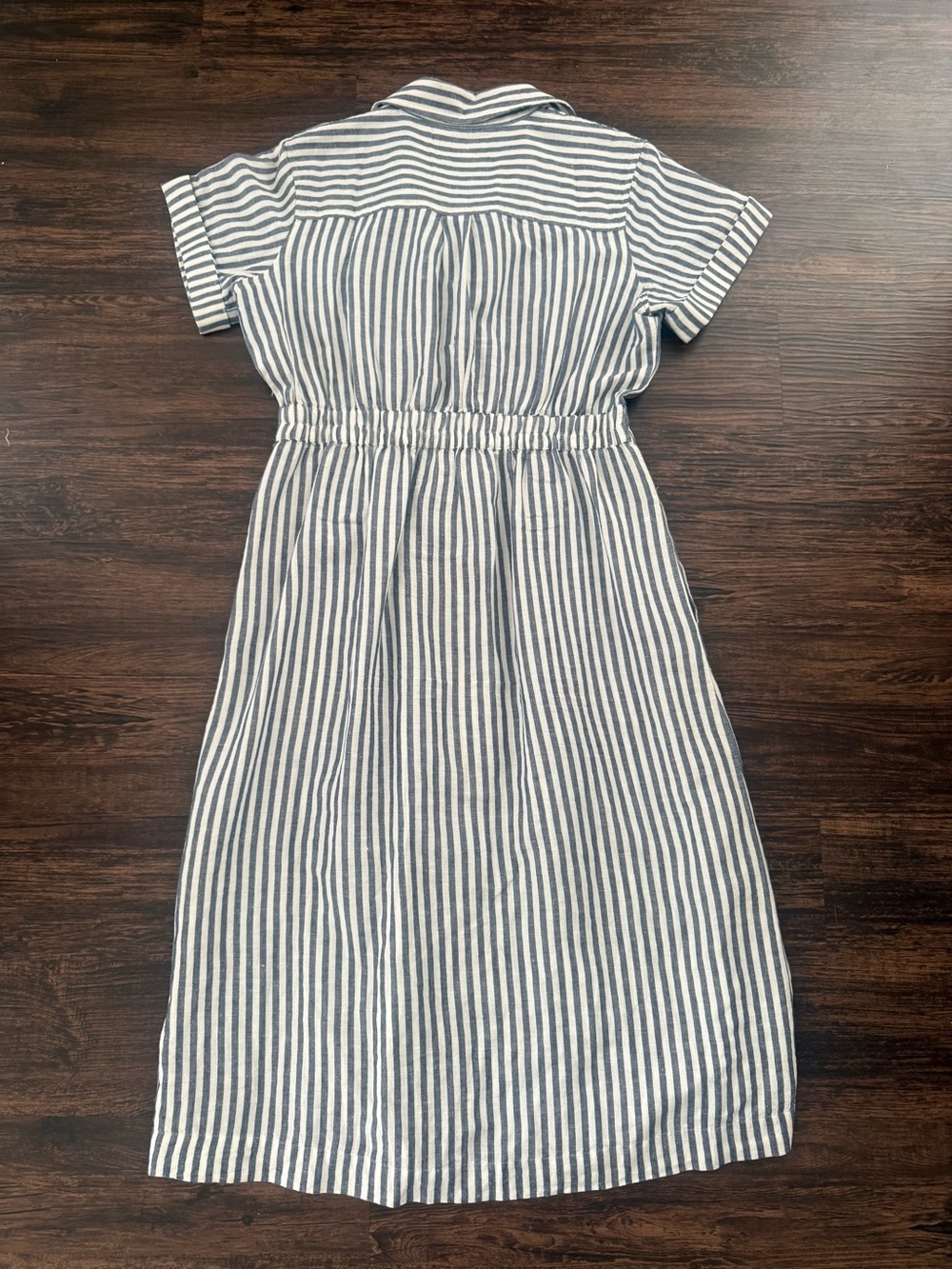 Banana Republic Factory Linen-Blend Midi Dress - Picture 3 of 4